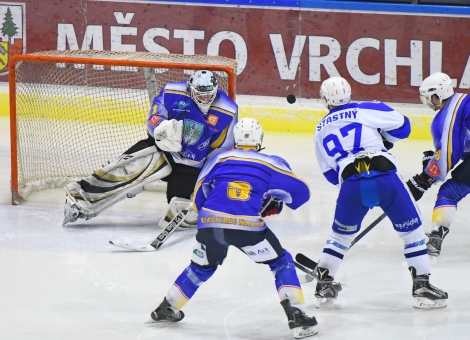 V dohrávce zvítězil HC Stadion Vrchlabí V dohrávce zvítězil HC Stadion Vrchlabí